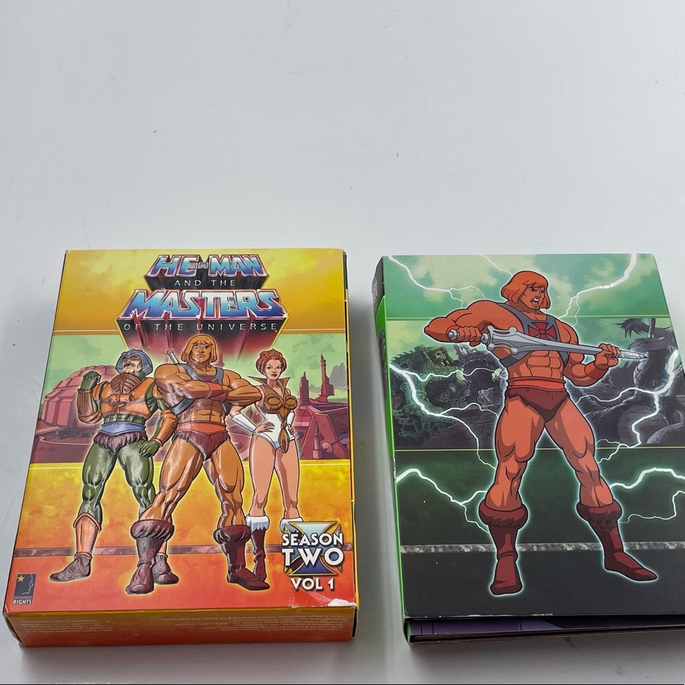 He-Man and the Masters of the Universe Season 2 Volume 1 And  Season 1 Volume 1